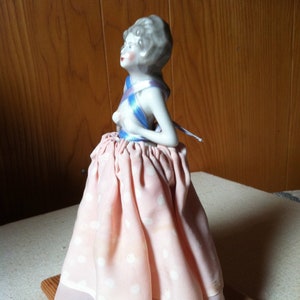 Porcelain Lady on Stand