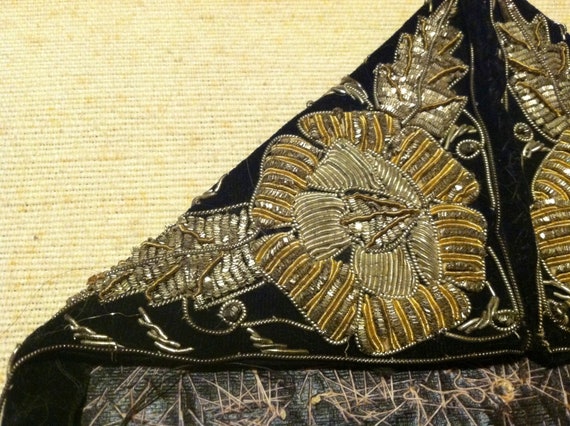 Gold & Silver Embroidered Woman's Hat - image 3