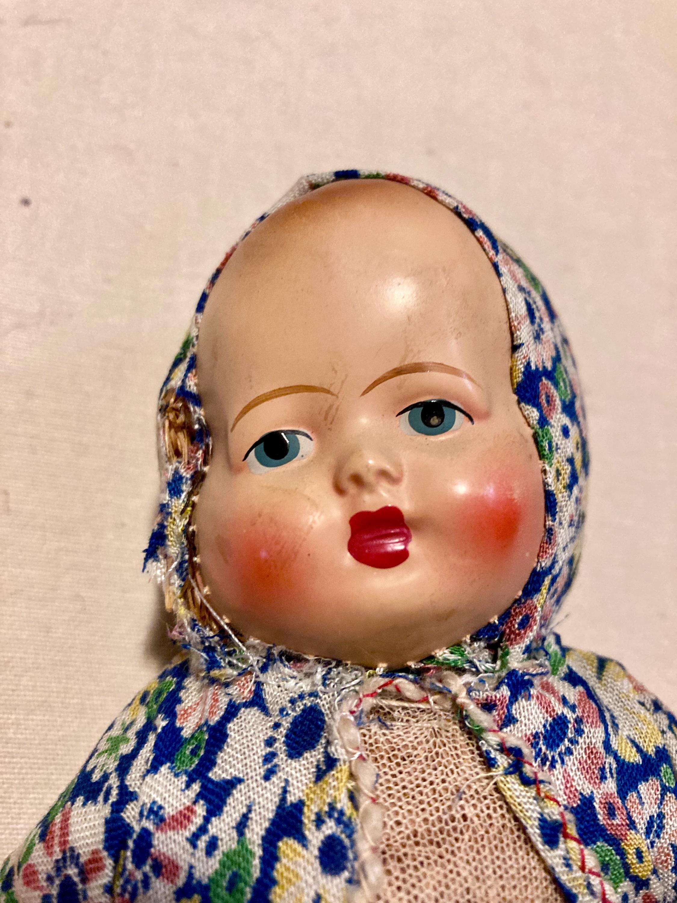 布製 女の子お手製人形 40年代のドイツの布製人形 - Etsy 日本