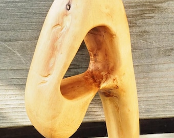 olive wood  " hole" stick