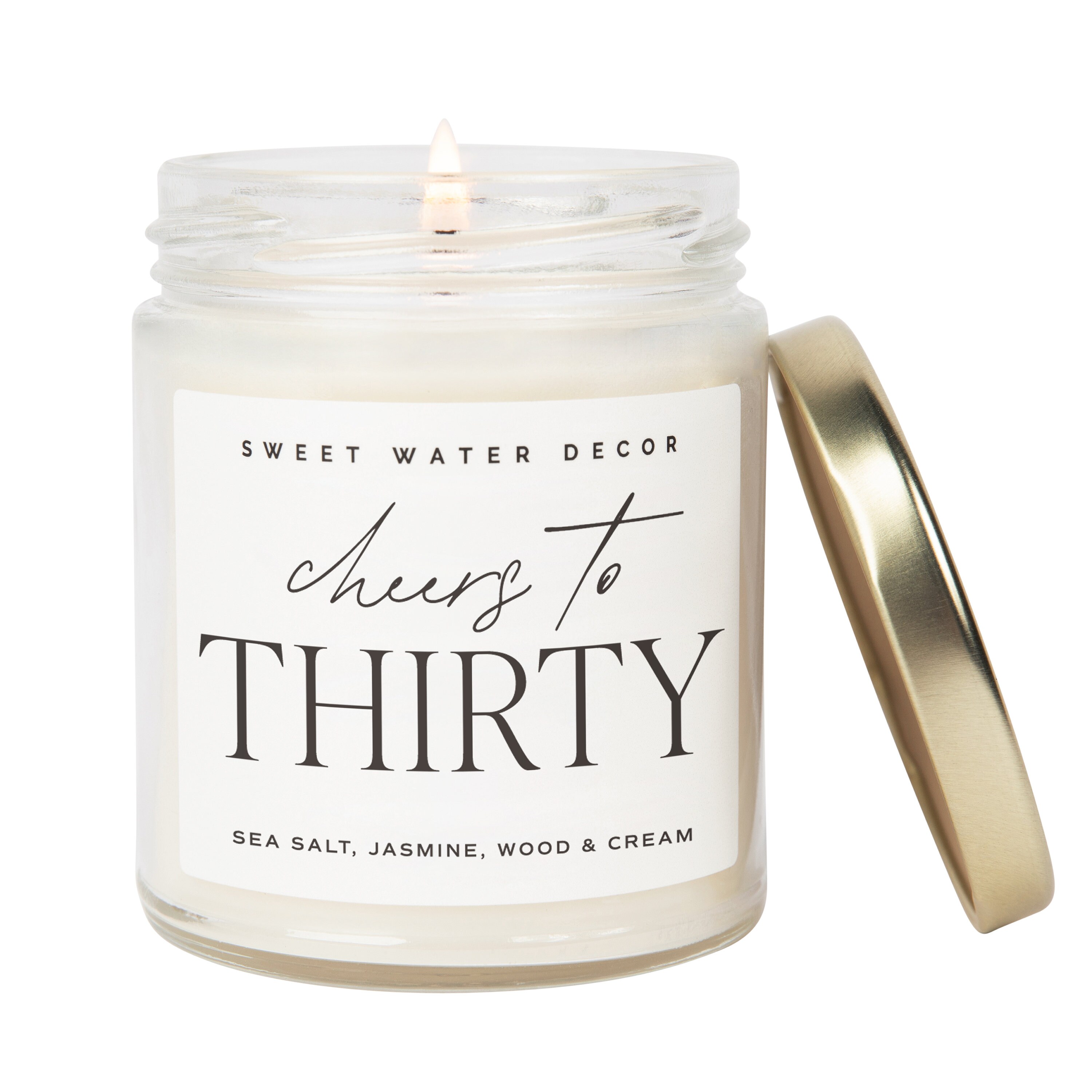 Cheers to Thirty Candle Cheers to Thirty Candle