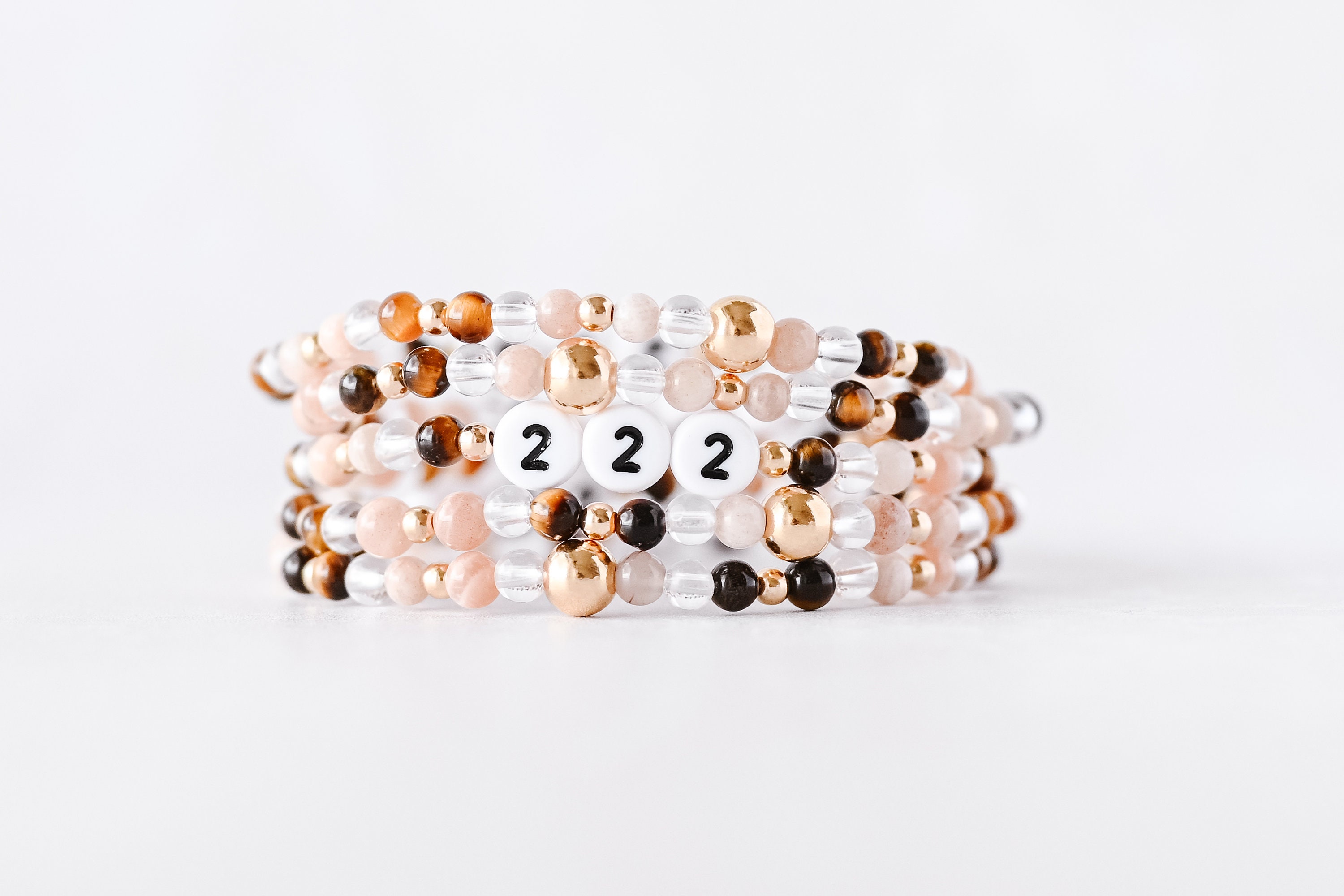 222 | Alignment | Angel Number | Bracelets - Etsy