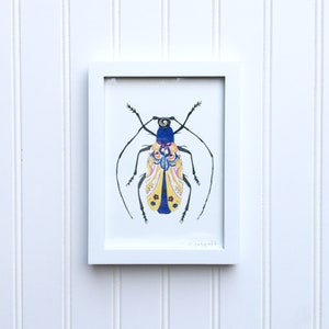 Antennae for Days Bug Art Print