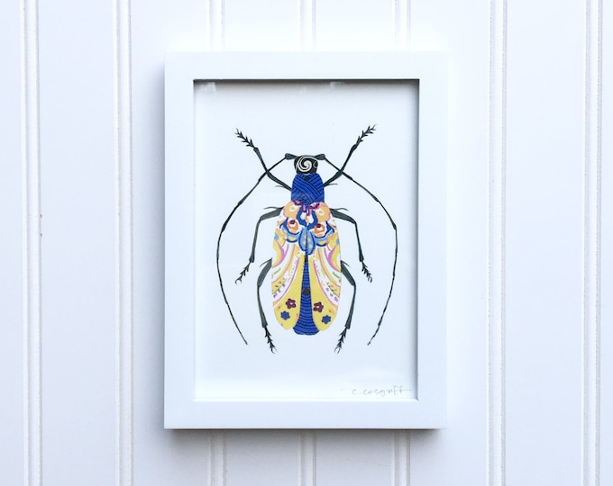 Antennae for Days Bug Art Print