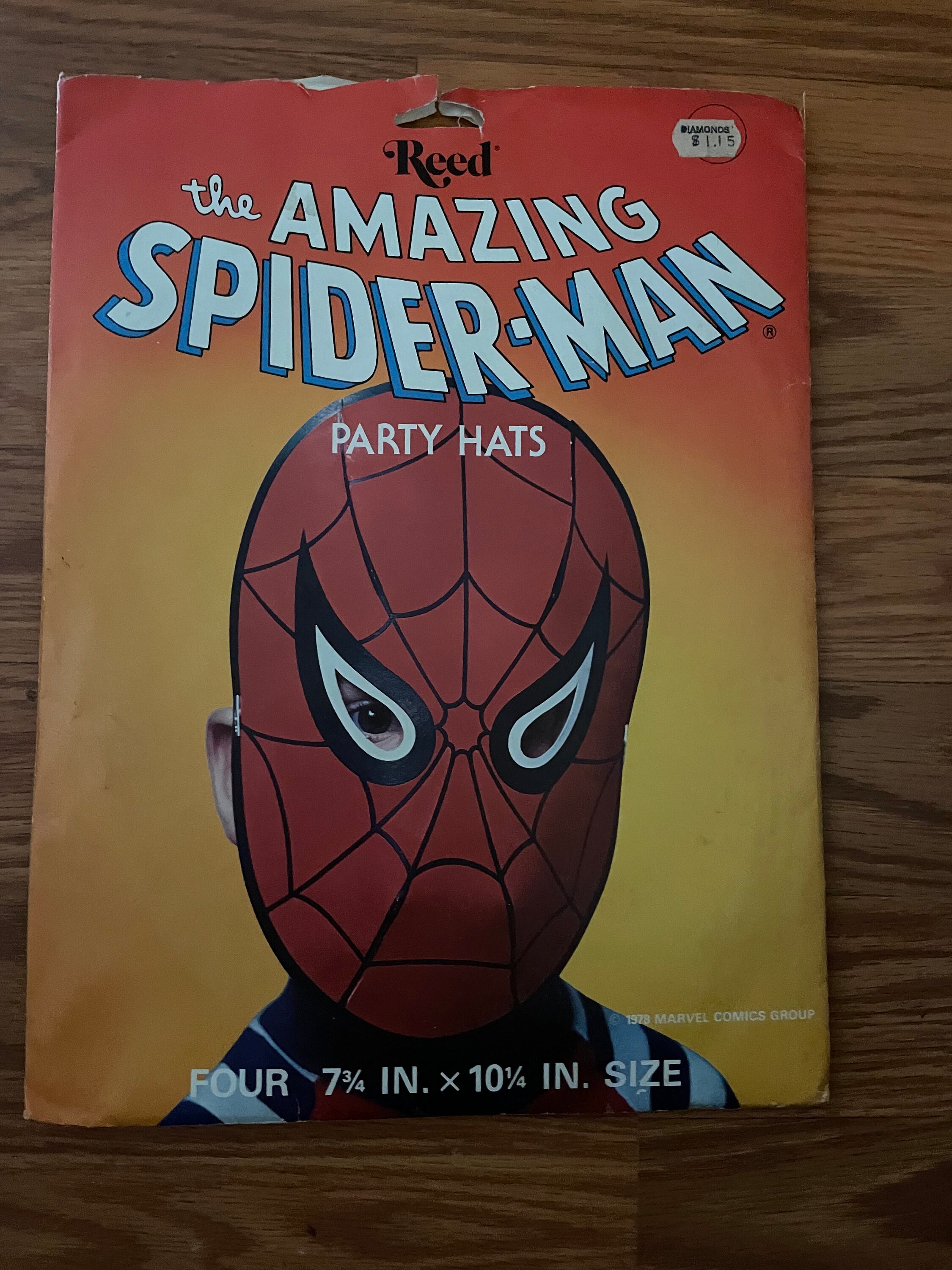 Spider-man Paper Mask - Etsy