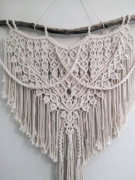 Kelly S Macrame Wall Hanging Simona Macrame Wall Decor Home Decor Bedroom Decor Living Room Decor Wedding Greek Designer