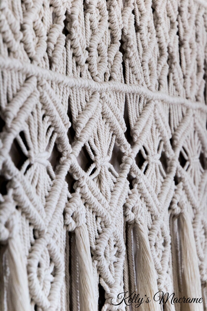 Large Macrame Wall Hanging Macrame Wedding Backdrop Bohemian Etsy