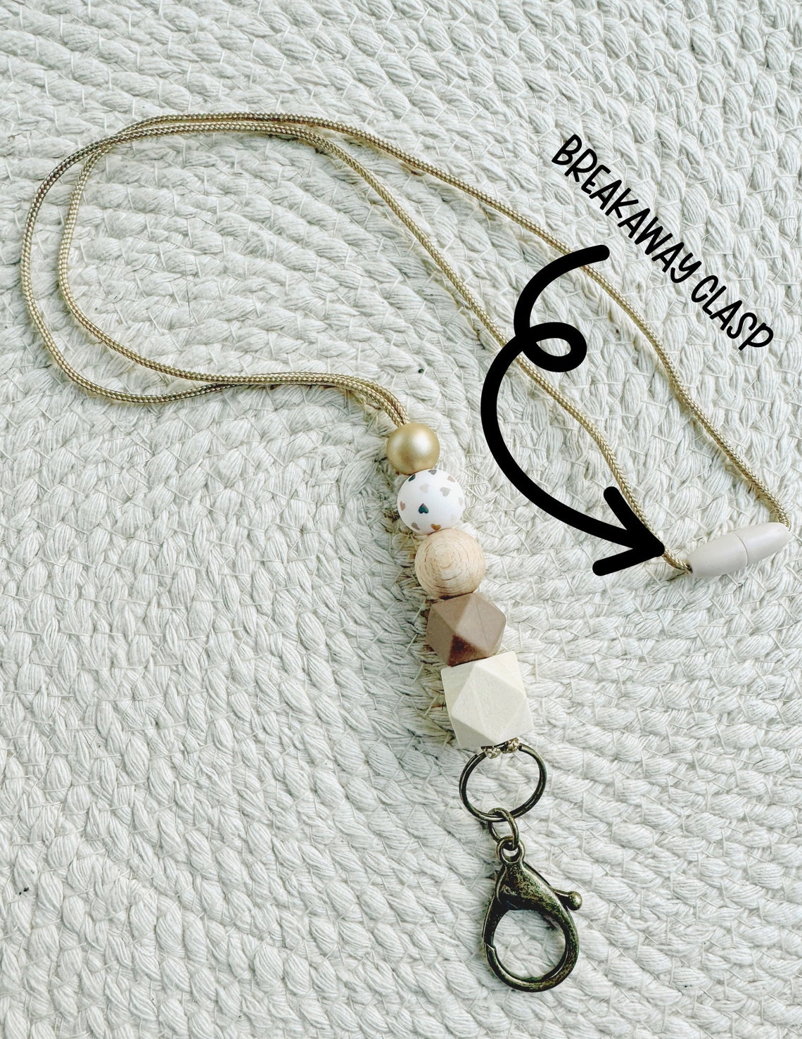 How To Make A Beaded Lanyard Badge Holder at Elijah Madirazza blog