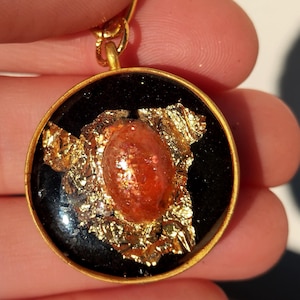 protection amulet/ Orgon/Lakhovsky Antenne/SUN STONE/EMF protection