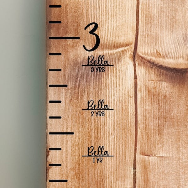 Growth Chart Markers Etsy