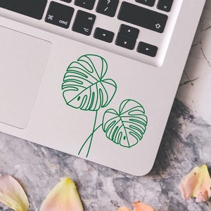 Monstera Decal, Monstera Leaf Decal voor laptop, auto, tumbler