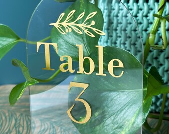 Wedding Table Number Decal, Mr & Mrs Table Number Sticker, Place Card ...