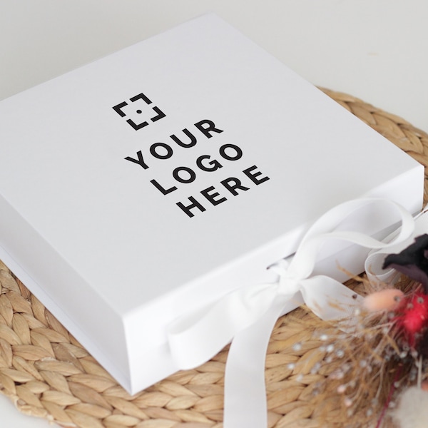 Gift Box With LOGO, Luxury Gift Box, Custom Logo Gift Box, Custom Business Logo Box, Give Away Box, Business Gift Box