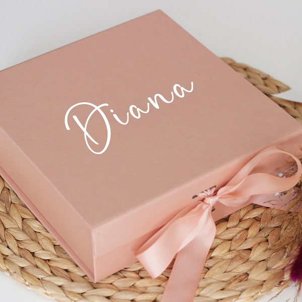 Luxury Gift Box, Birthday Gift Box, Keepsake Box, Personalized Gift Box, Bridesmaid Gift Box, Wedding Gift Box, Bridesmaid Proposal Box