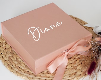 Caja de regalo de lujo, Caja de regalo de cumpleaños, Caja de recuerdos, Caja de regalo personalizada, Caja de regalo de dama de honor, Caja de regalo de boda, Caja de propuesta de dama de honor