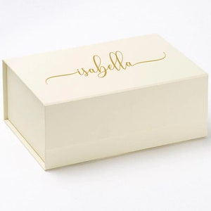 Luxus Geschenk Box, Geburtstags Geschenk Box, personalisierte Geschenk Box, Andenken Box, Brautjungfer Geschenk Box, Hochzeits Geschenk Box