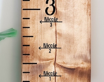 Aangepaste stickers voor extra groeigrafiek, geboortedag tot 18 jaar (20 stuks), hoogtemarkeringspijlen voor liniaal groeimeter, groeimeterpijlen