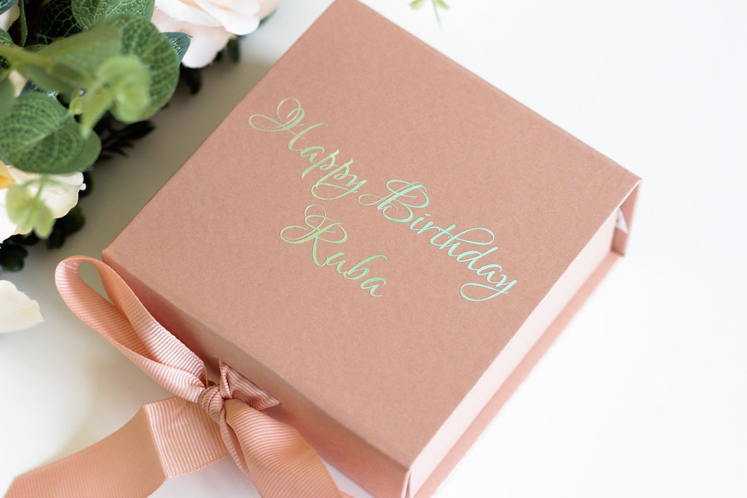 Luxury Gift Box, Birthday Gift Box, Personalized Gift Box, Keepsake Box