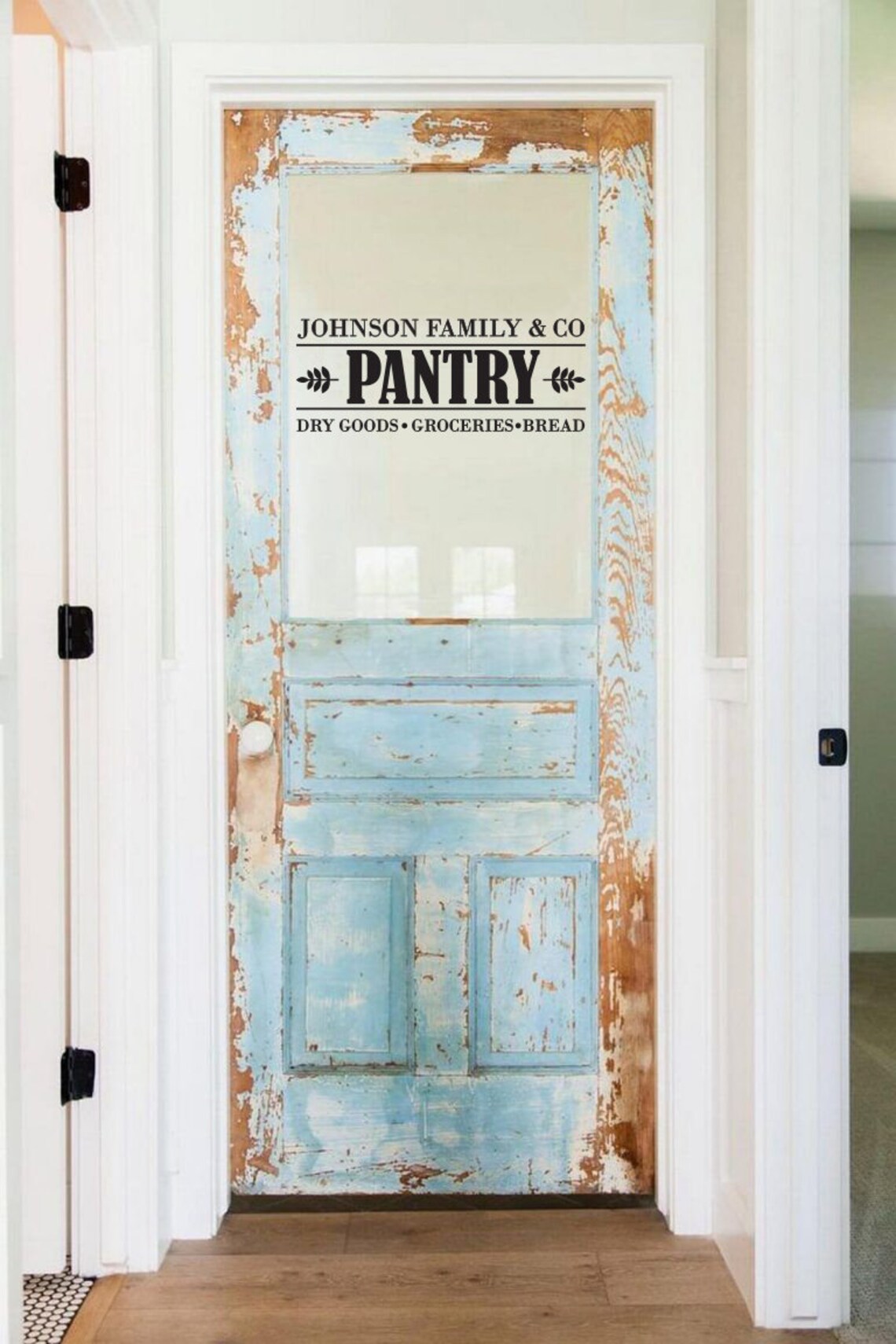 Custom Pantry Door Decal Pantry Decor Farmhouse Decor Etsy