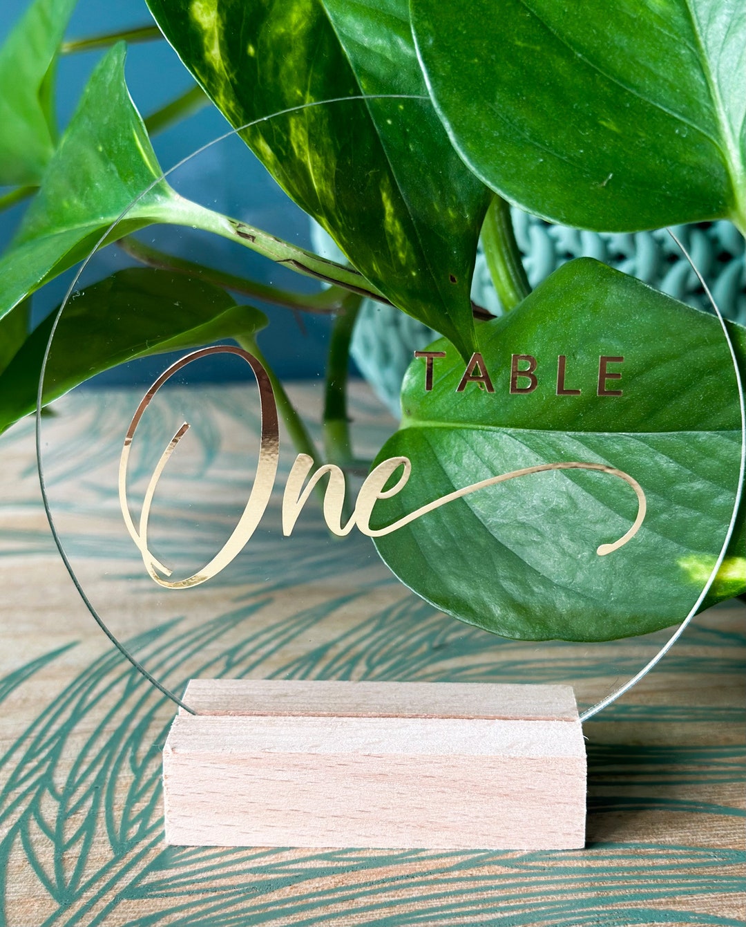 Wedding Table Number Decal, Table Number Stickers, Wedding Day Accessories, DECALS ONLY Etsy