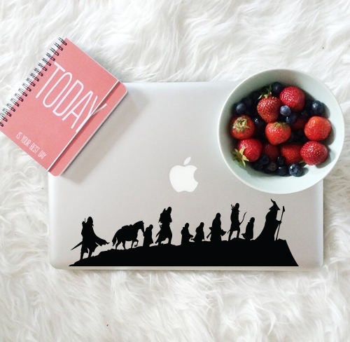 Lord of the Rings decal, Caravan decal for laptop, car, macbook, wall