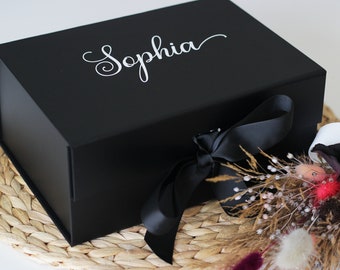 Coffret cadeau personnalisé de luxe, Coffret anniversaire, Coffret souvenir, Coffret cadeau de demoiselle d'honneur, Coffret cadeau mariage, Coffret proposition de demoiselle d'honneur