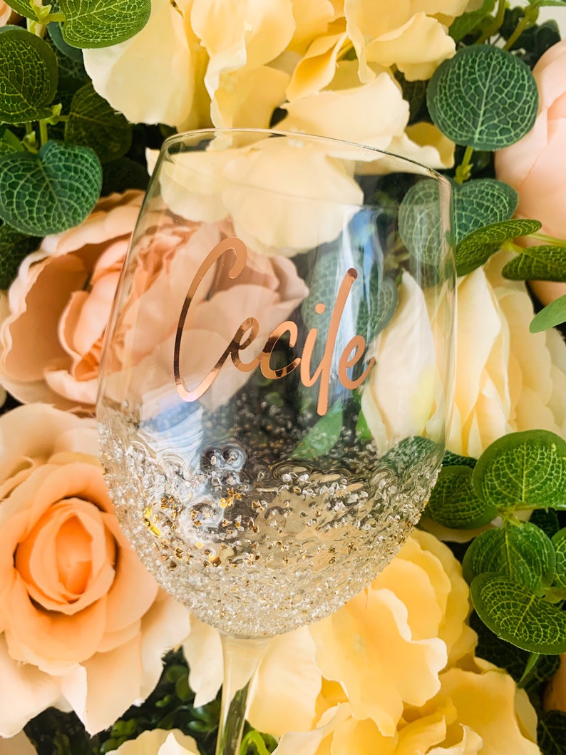 Custom Name Stickers Wedding Sticker Handwritten Vinyl Etsy