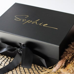 Luxus Geschenk Box, Geburtstags Geschenk Box, personalisierte Geschenk Box, Andenken Box, Brautjungfer Geschenk Box, Hochzeits Geschenk Box