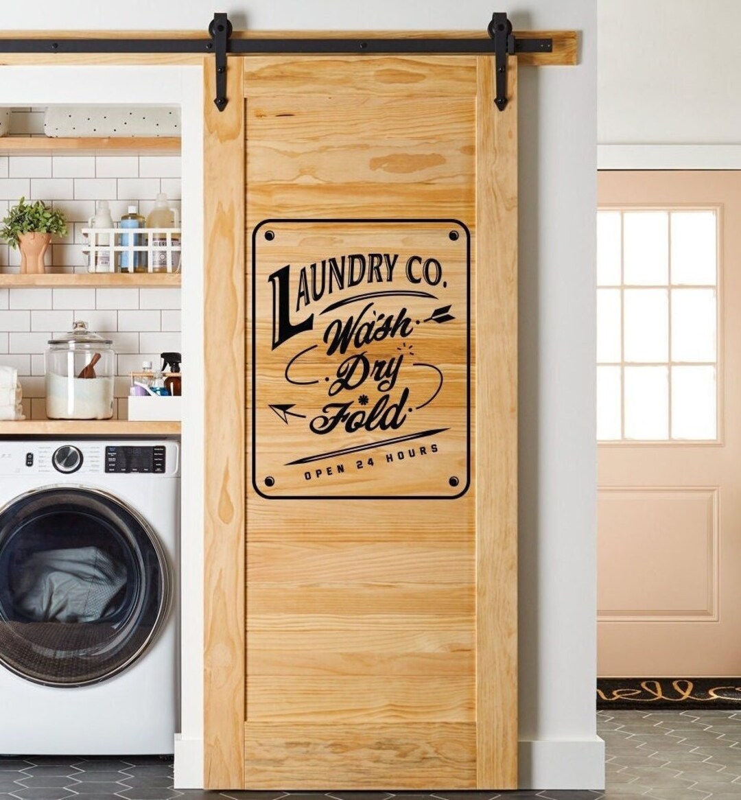 Laundry Room Door Decal, Laundry Decal, Laundry Room Art, Laundry Vinyl