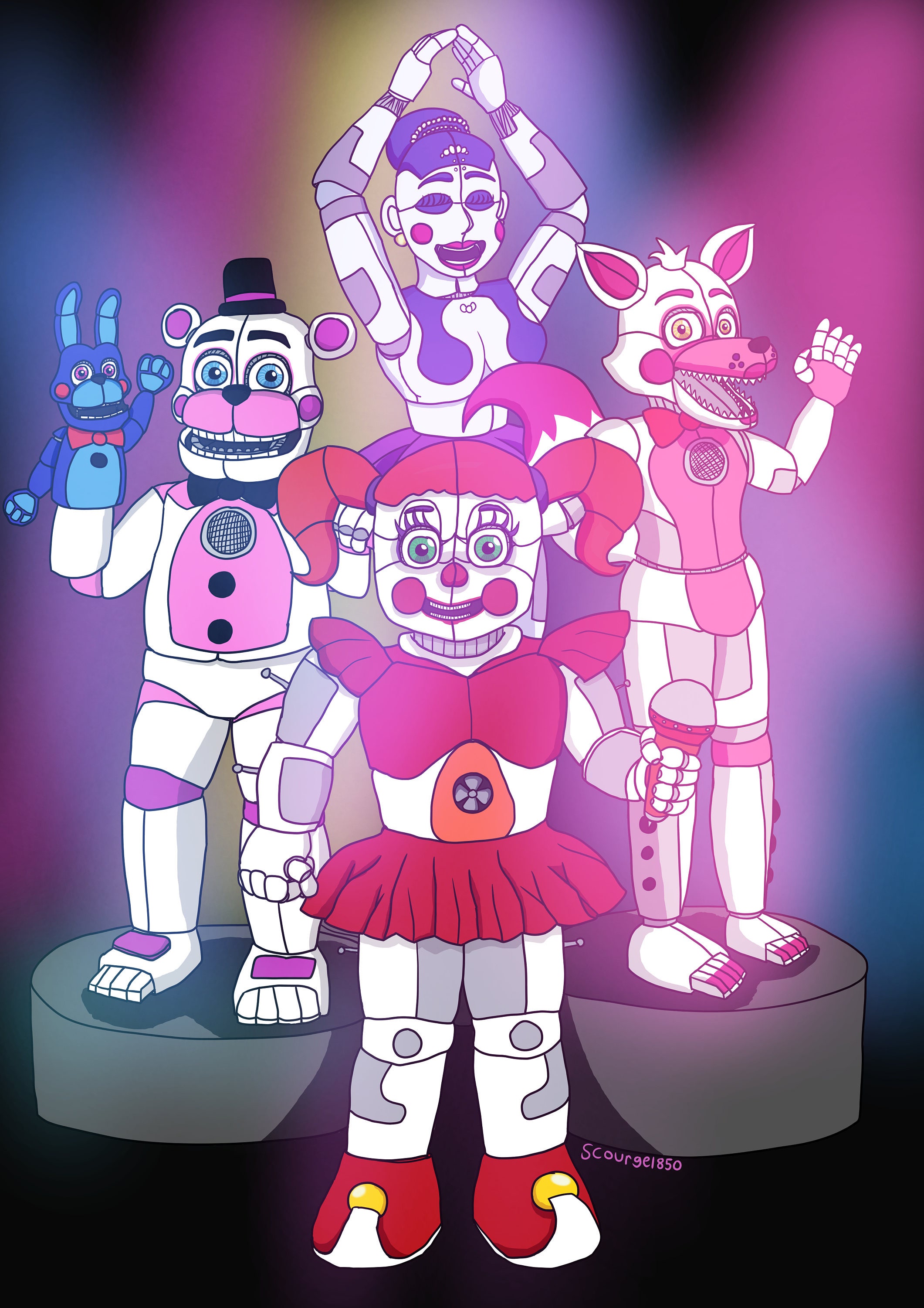 FNAF SISTER LOCATION AGORA TEM GRÁFICOS ULTRA REALISTAS! - HUEstation 