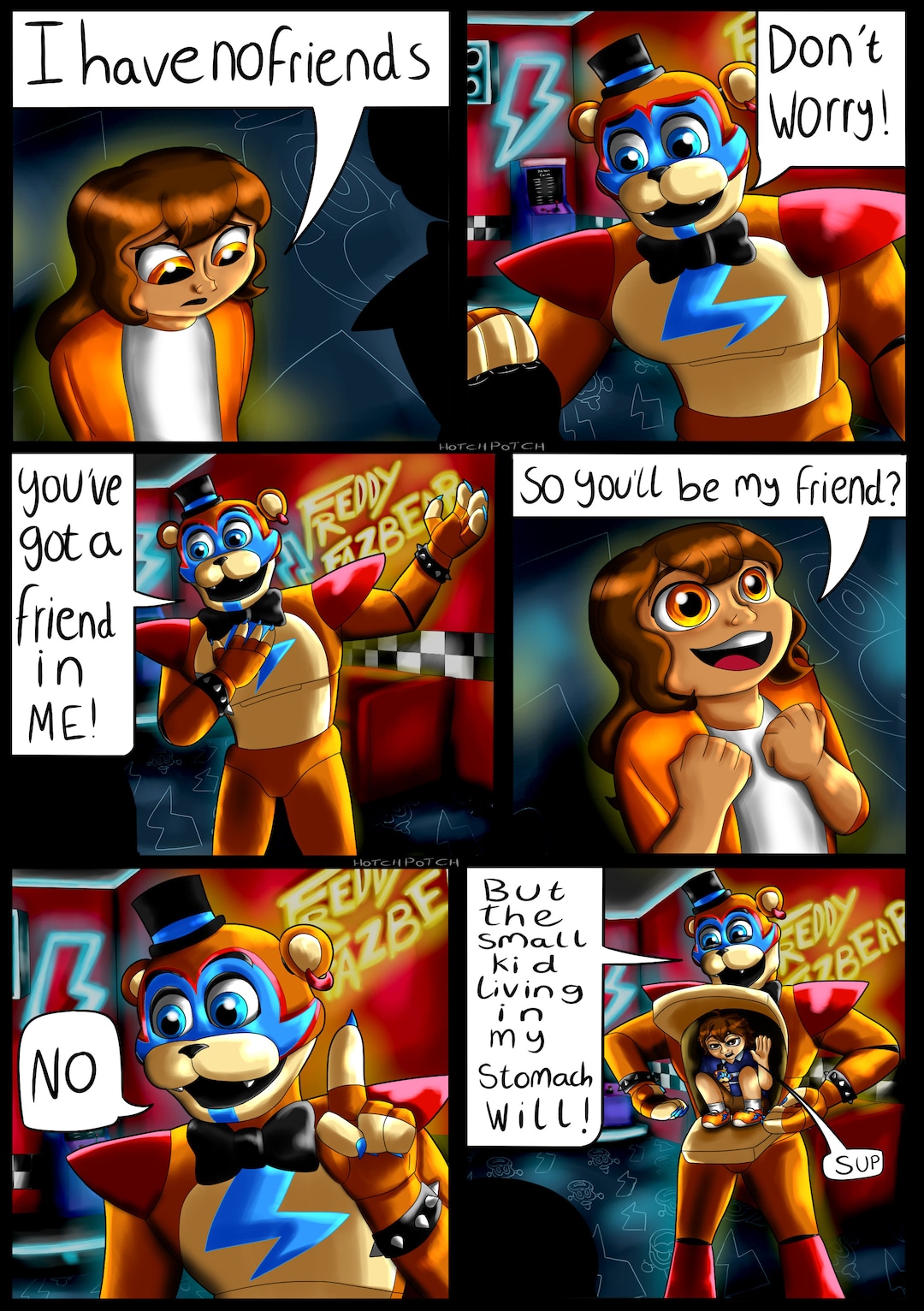 Glamrock Freddy Funny Fnaf Animations Fnaf Security Breach Funny