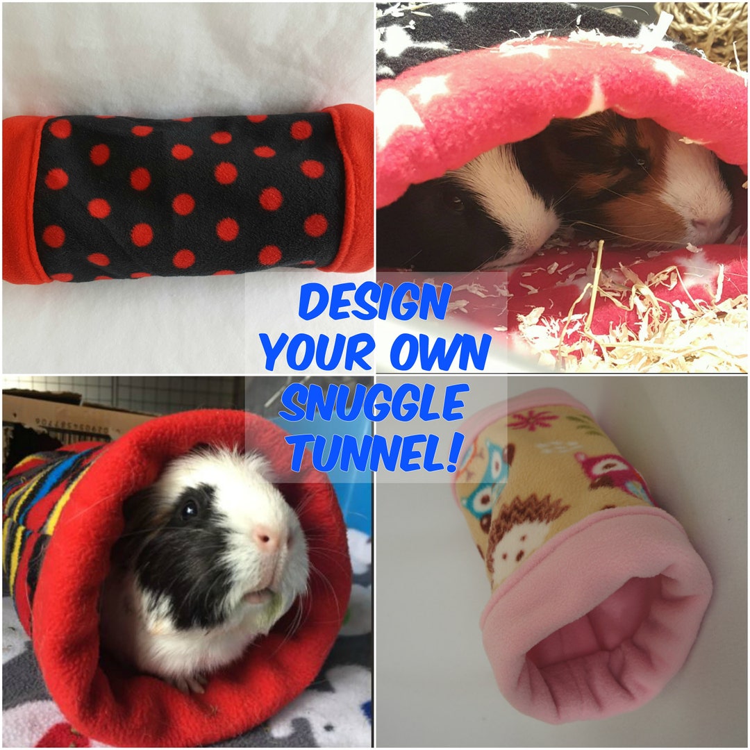 Guinea Pig Snuggle Tunnel CUSTOM ORDER Etsy UK