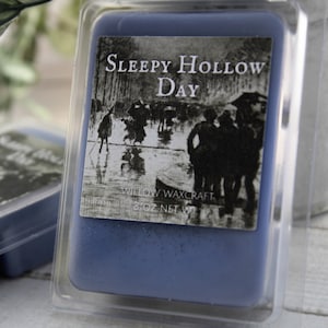 Scented Wax Melt, Sleepy Hollow Day, Bookish Candle Melts, Petrichor, Moss, Woodsmoke, Wet Leaves