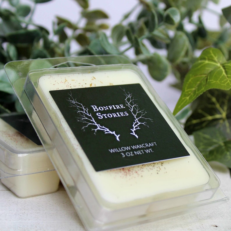 Marshmallow Woodsmoke Wax Melt Fall Candle Tart Bonfire Etsy