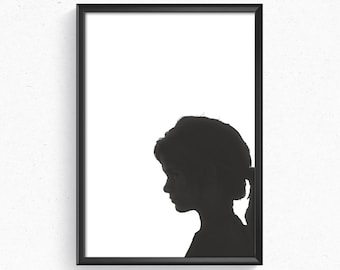 The Last of Us Kunstdruck: Ellie Silhouette Poster
