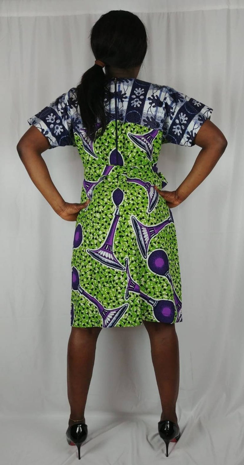African print dress Ankara fabrics dressAfrican clothing wax print