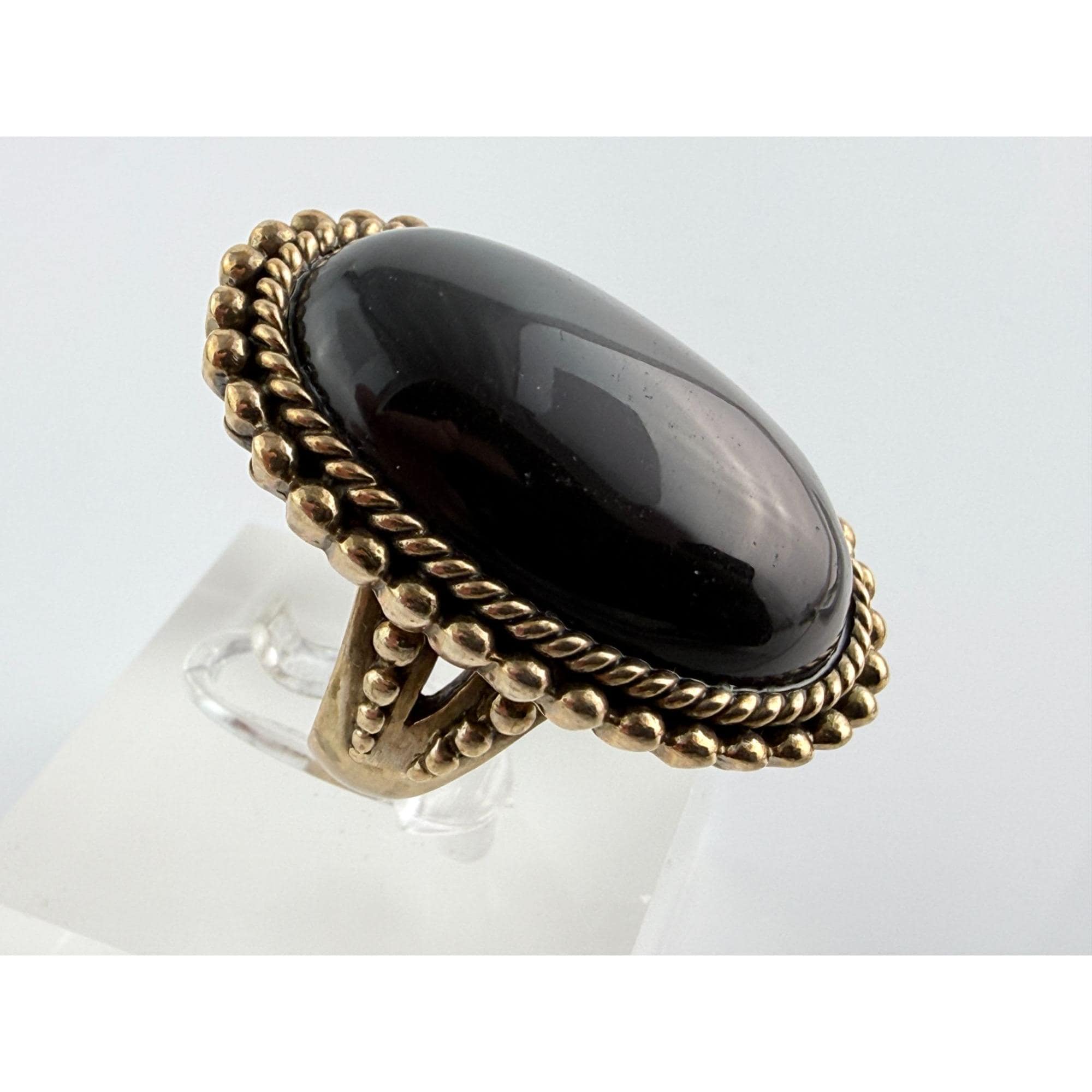 Stephen Dweck 美しいクォーツリング　ブロンズ　ヴィンテージ Stephen Dweck Ring - Etsy