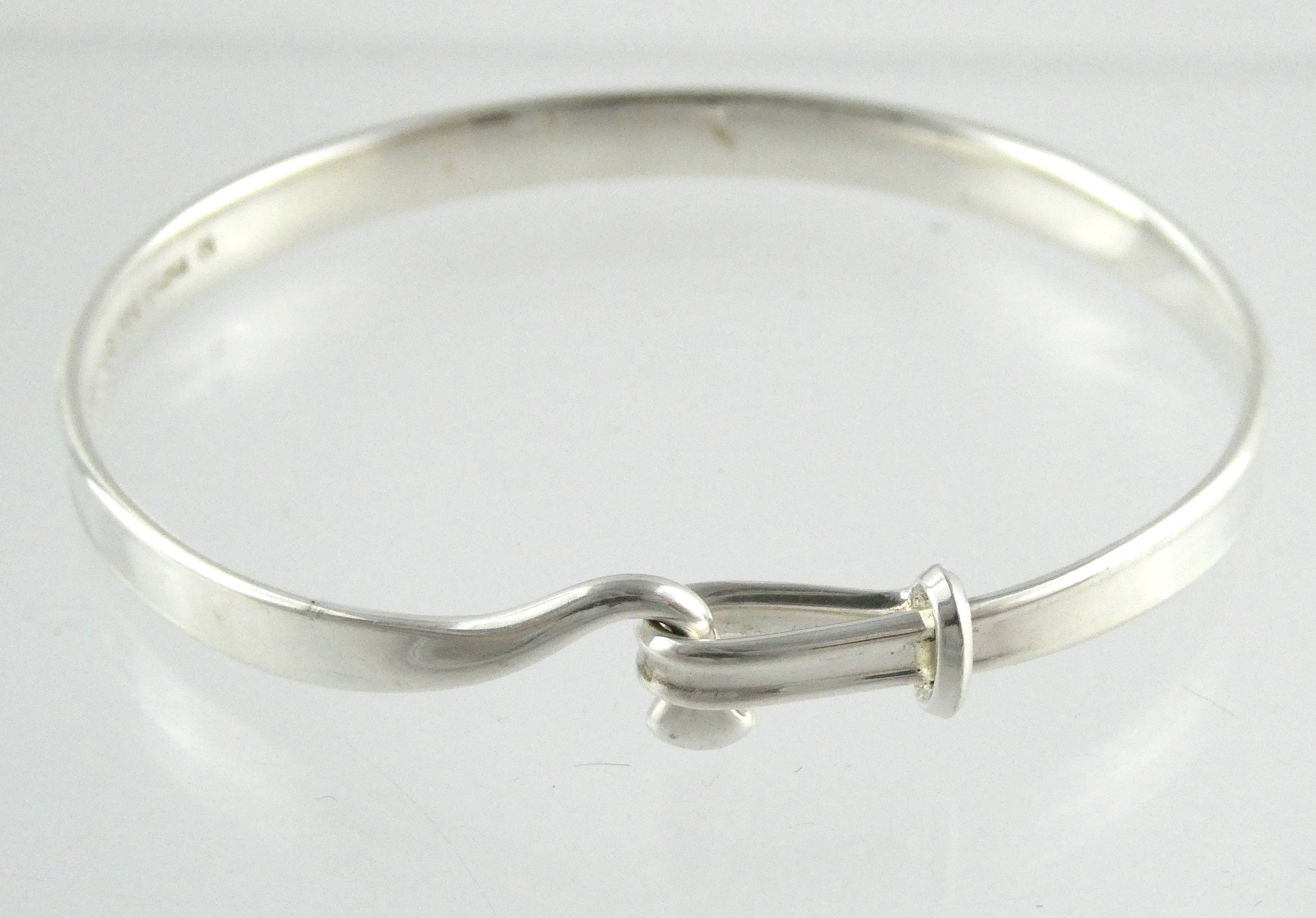 【AG X JOSILVER】Measurement-Marked Bangle Offspring silver mother and childopen bangle | Georg Jensen