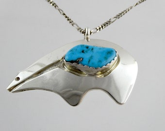 Vintage Native American Indian Jewelry Sleeping Beauty Turquoise