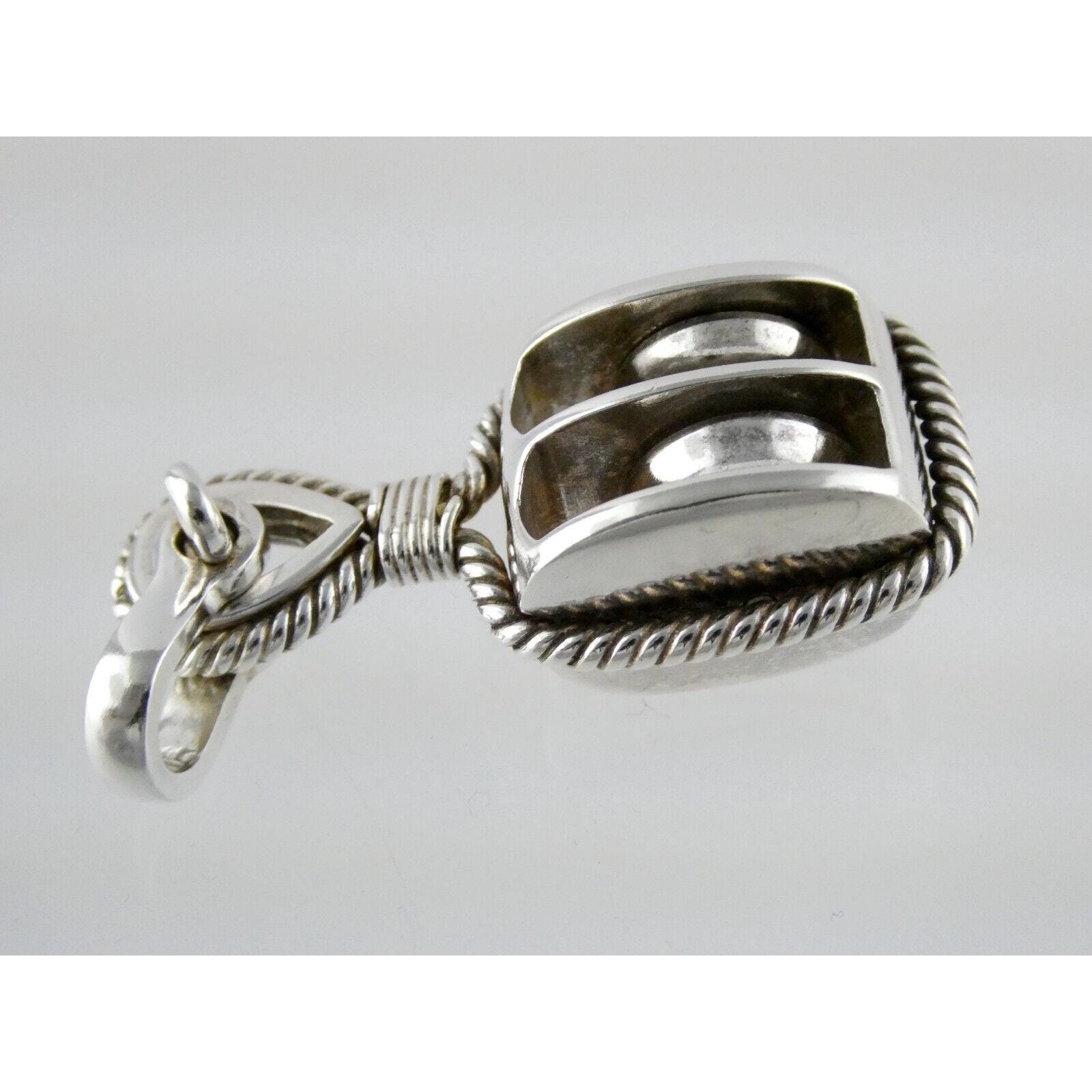 Knud V Andersen Denmark KVA Sterling Silver Articulated Mechanical 