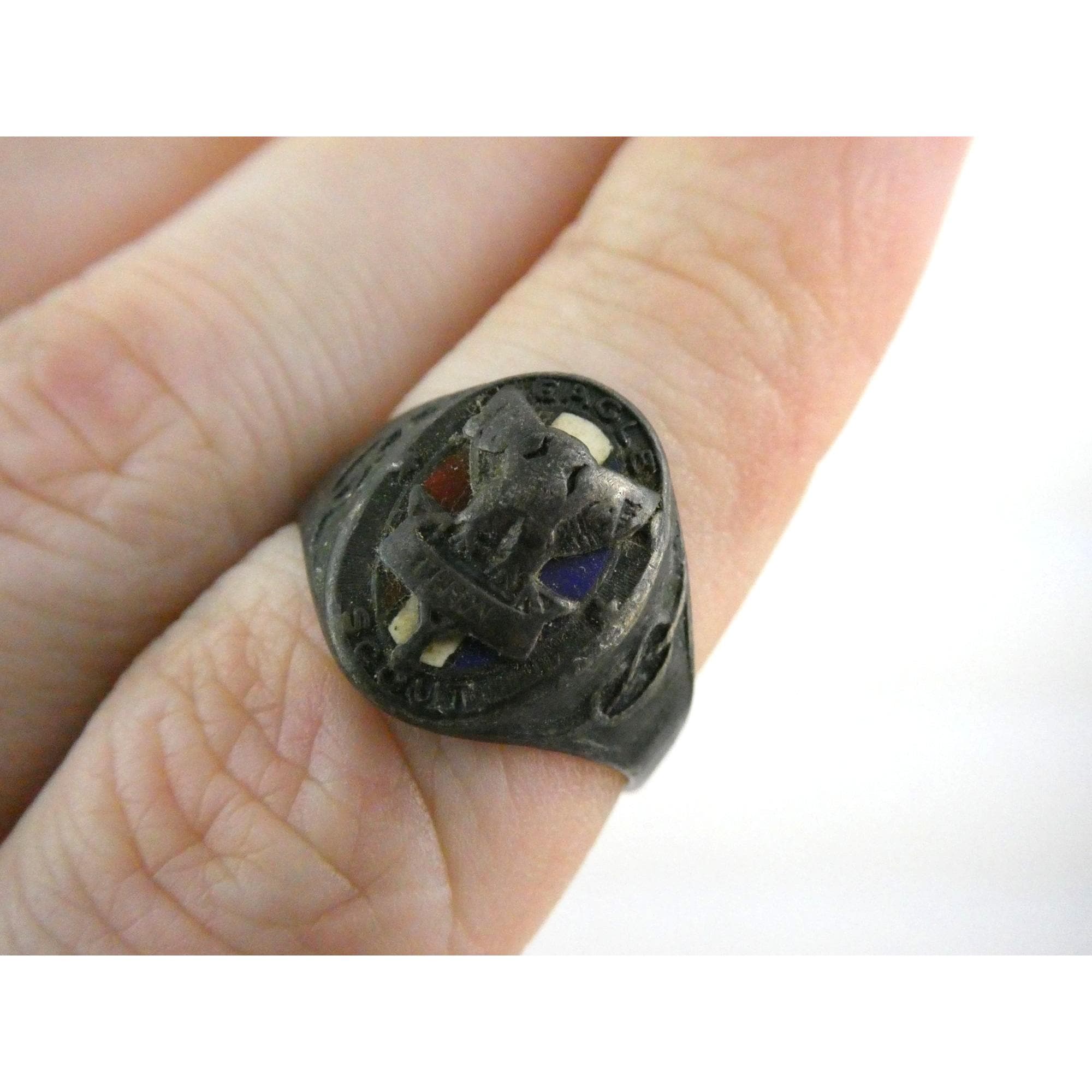 Eagle scout ring - Etsy 日本
