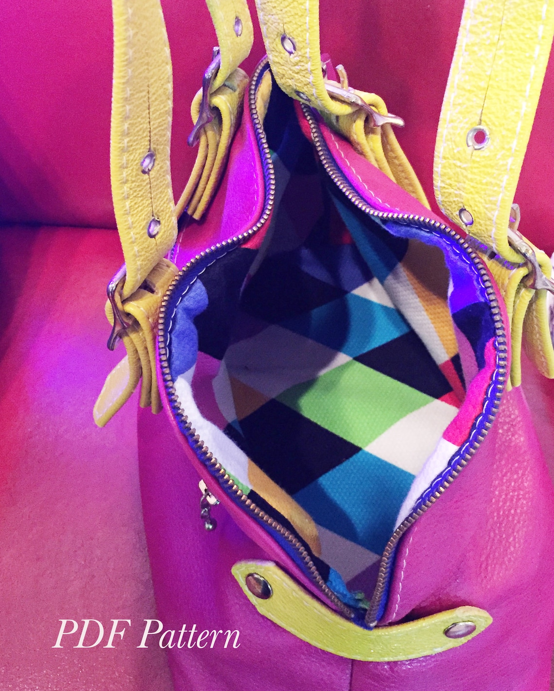 Mini 1 Bucket Bag PDF Pattern Etsy