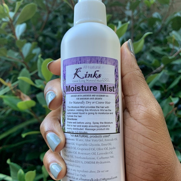 Moisture Mist - Leave-in Conditioner - Natural Hair Moisturizer