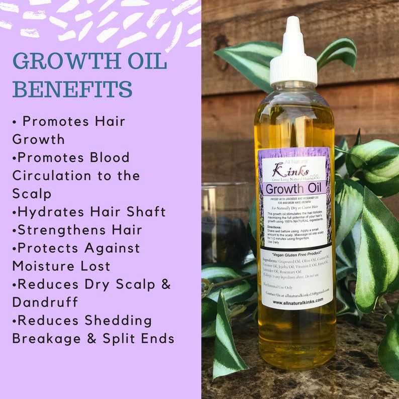 Hair Growth Oil Growth Oil Long Natural Hair Oil Hair Etsy
