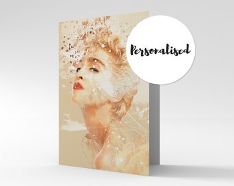 Madonna Birthday Card - Etsy UK