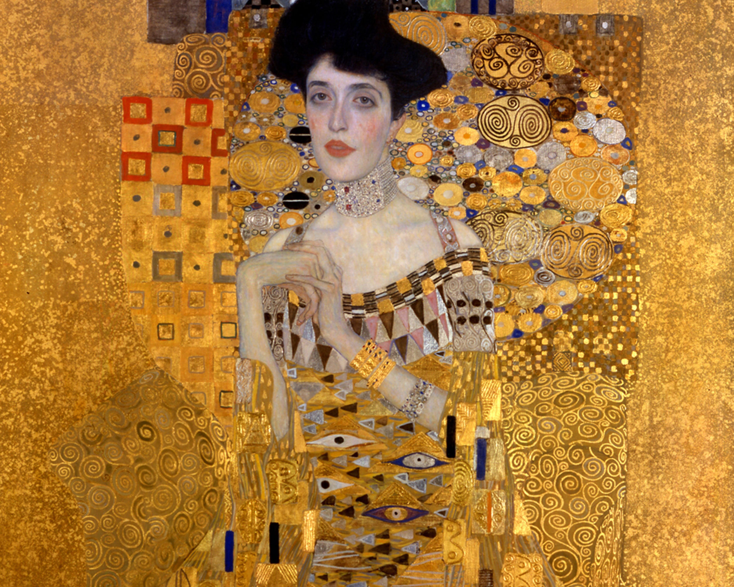 Gustav Klimt Portret van Adele BlochBauer I 1907. Etsy Nederland Gustav Klimt Portret van Adele BlochBauer I 1907. Etsy Nederland
