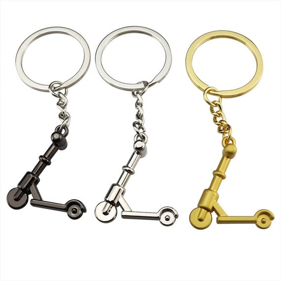 Porte Clés Scooter En Métal, Nouveauté, Bibelot Décontracté, Couple,  Skateboard, Porte Anneau, Souvenir, Bijoux Cadeau Du 1,36 €