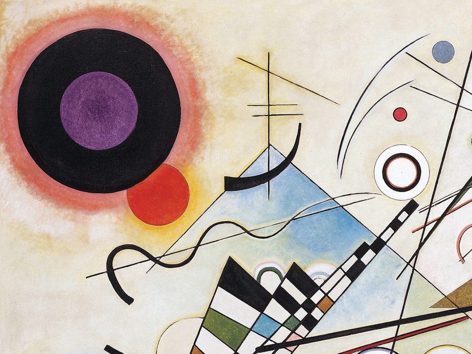 Wassily Kandinsky Composition VIII 1923 Framed Unframed Etsy