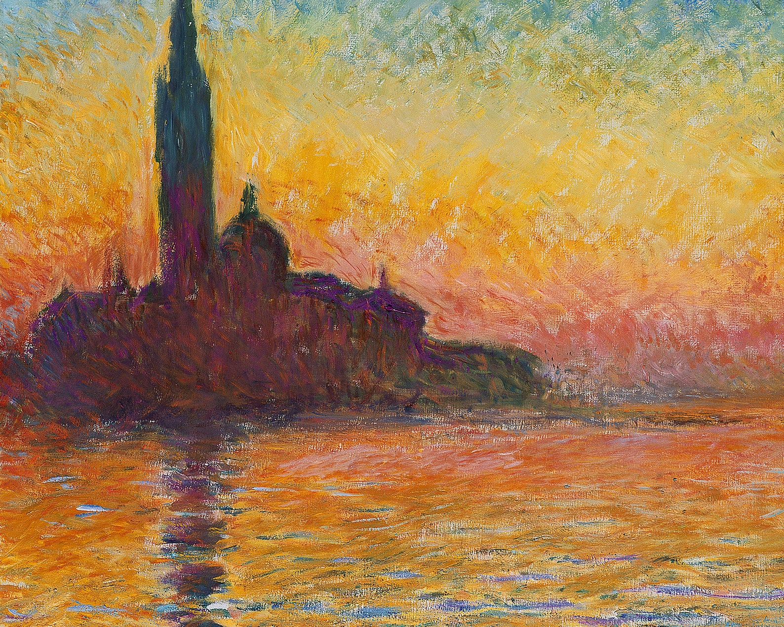 Take A Look About Claude Monet San Giorgio Maggiore At Dusk
