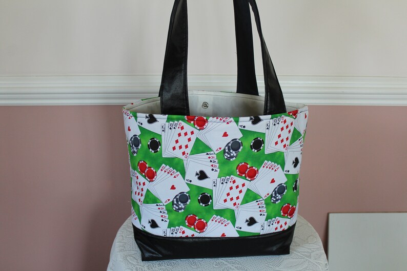Poker Tote bag